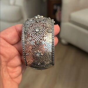 Brighton Sahuri Silver Cuff Bracelet